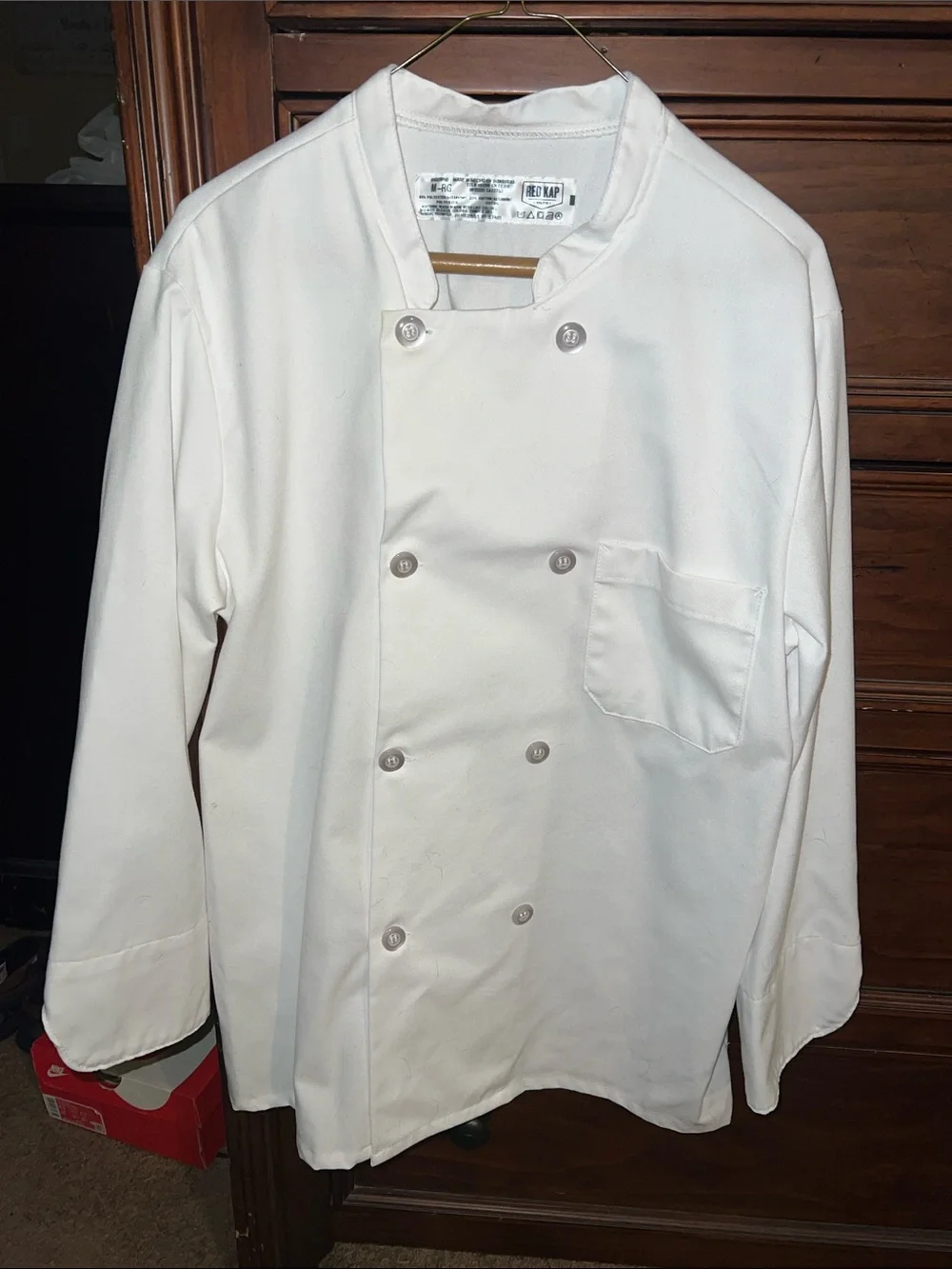 Chef Coat Jacket - White Double-Breasted Culinary Jacket